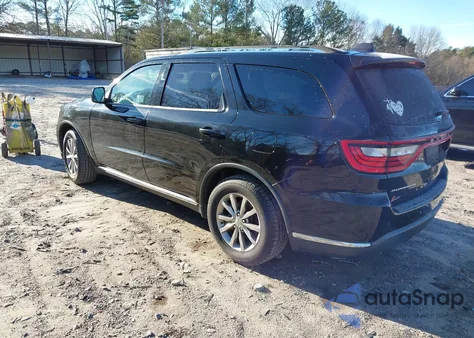 2017 Dodge Durango Sxt Rwd from USA, damaged, VIN 1C4RDHAG4HC677181